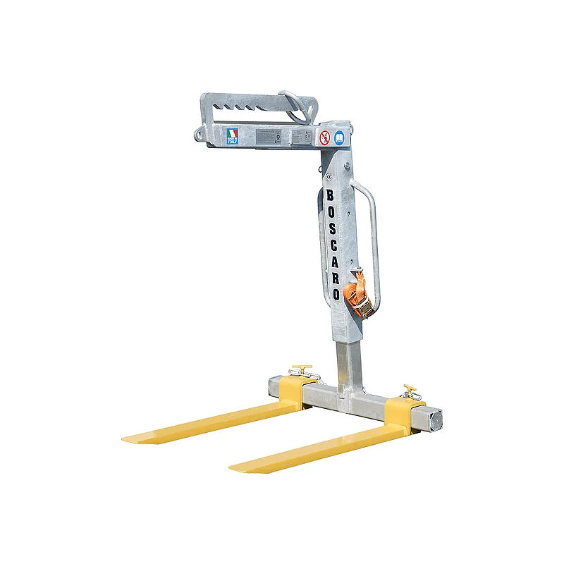 Galvanized manual balancing crane fork telescopic in height