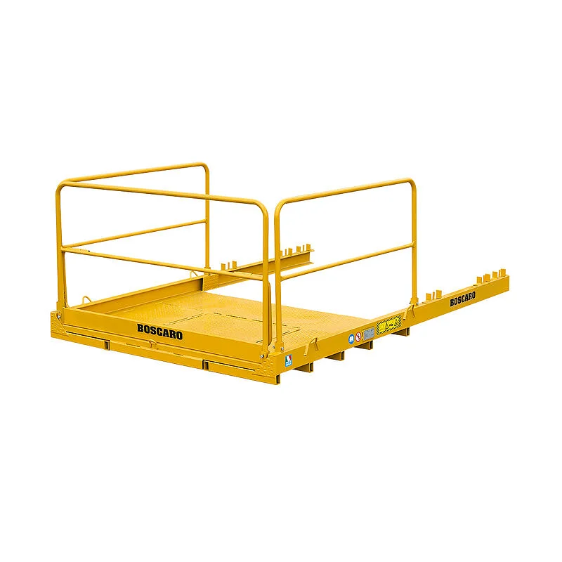 Crane loading platform