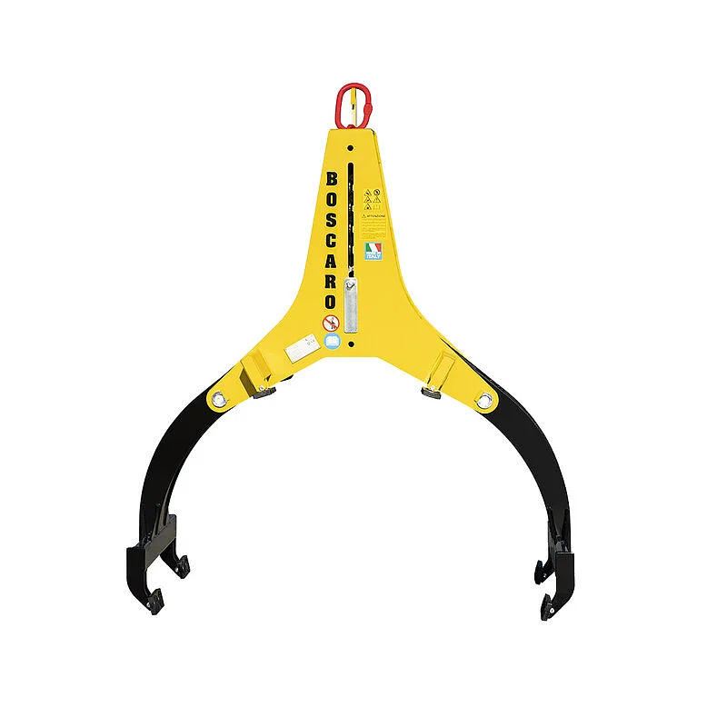 Concrete pipe lifting clamp