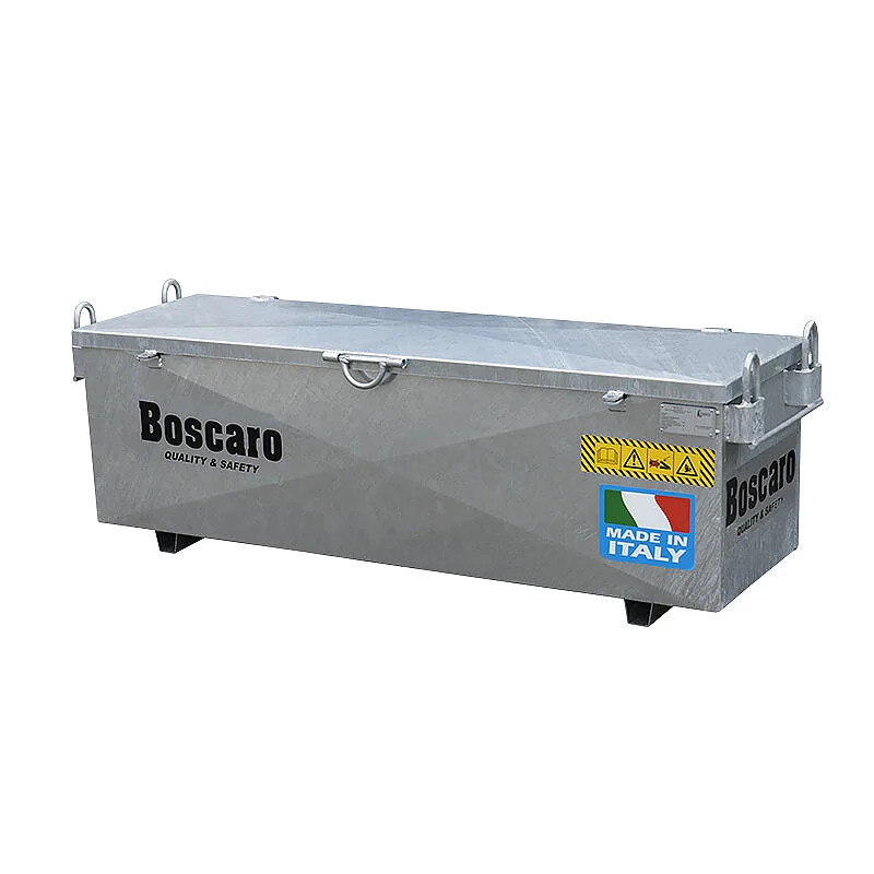 Galvanized tool box